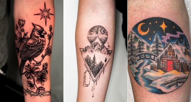 Stunning Winter Tattoo Designs & Ideas in 2025