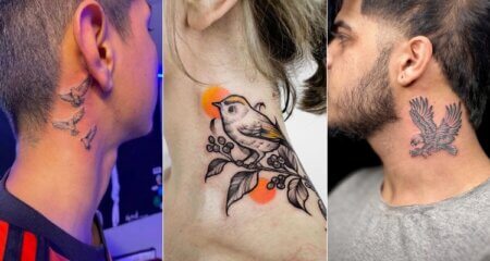 Best Bird Neck Tattoo Designs in 2025