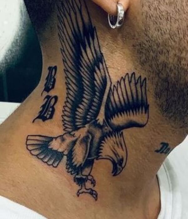 Eagle-in-Flight-Bird-Tattoo