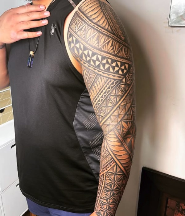 Full-Arm-Tongan-Tattoo