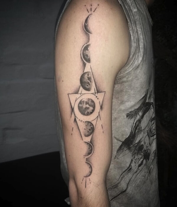 Geometric-Moon-Phase-Tattoo