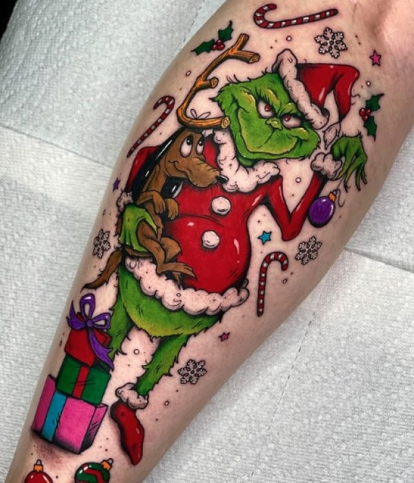 Grinch-Tattoo