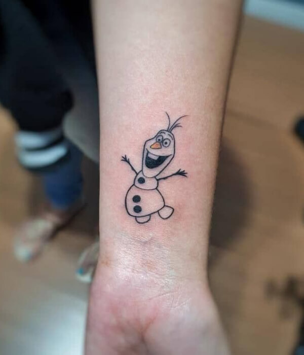 Happy-Olaf-Tattoo