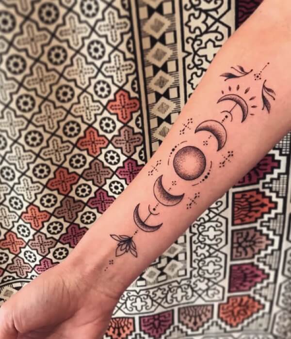 Mandala-Moon-Phase-Tattoo