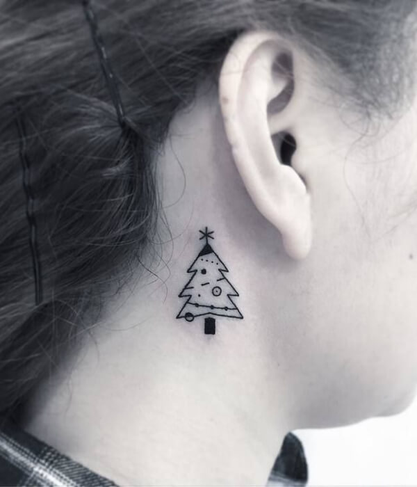 Minimalist-Christmas-Tree-Tattoo