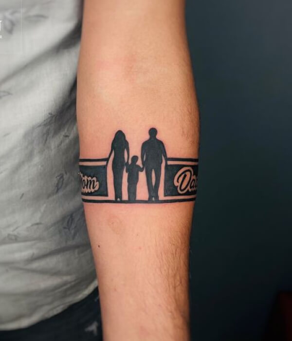 Mom-Dad-Armband-Tattoo