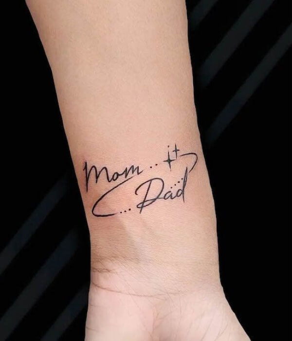 Mom-dad-wrist-tattoo