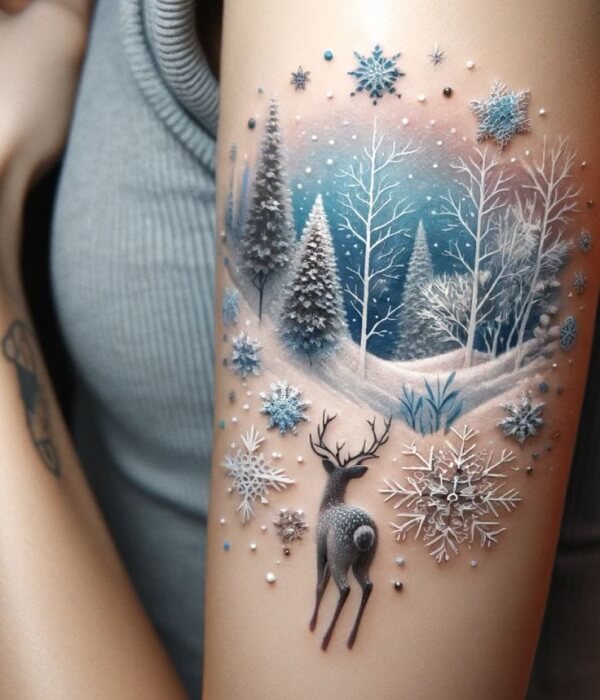 Snowflake-Tattoo