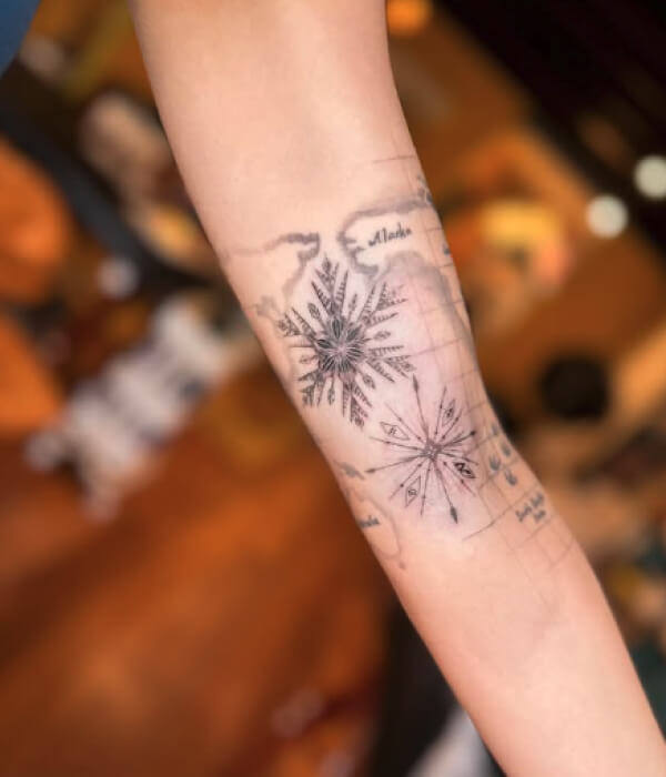 Snowflakes-Tattoo