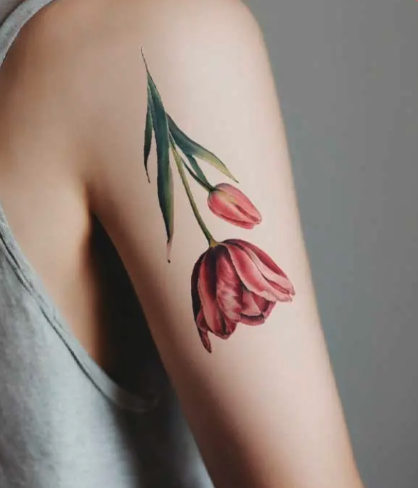 Upside-Down-Flower-Tattoo