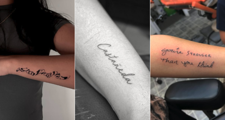 Word Tattoo Designs & Ideas