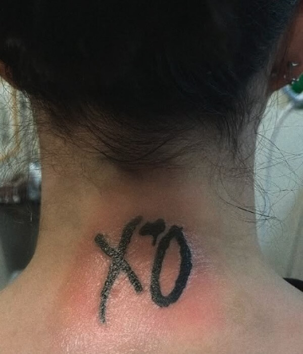 XO-behind-the-Neck-Tattoo