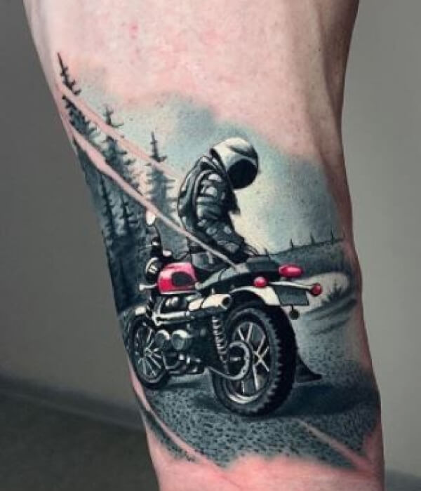 Bicep-Road-Trip-Motorcycle-Tattoos-for-Guys