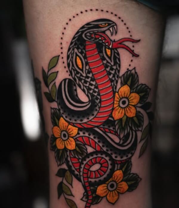 Cobra-Tattoo-Traditional