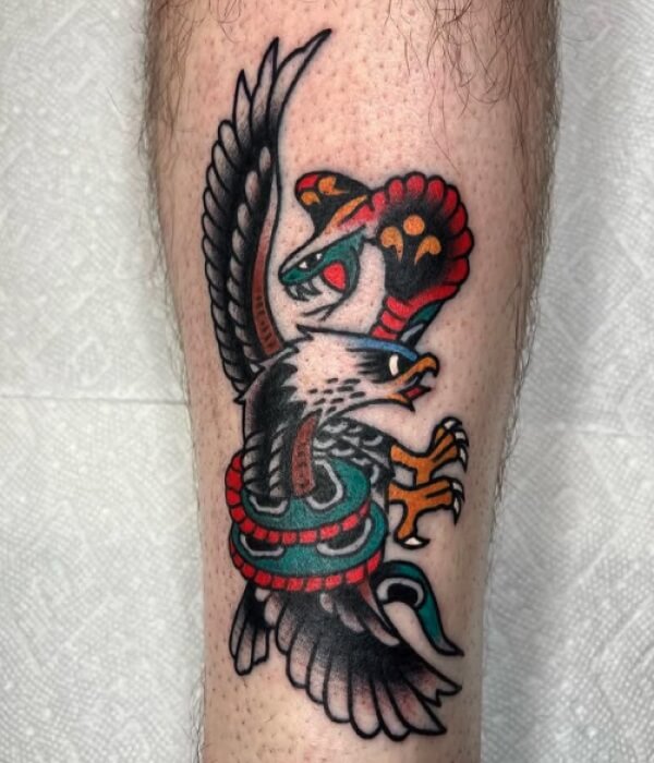 Cobra-and-Eagle-Tattoo