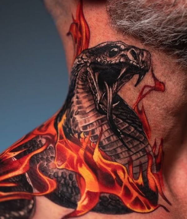 Cobra-and-Fire-Tattoo