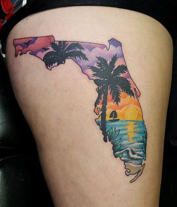 Amazing Florida Tattoo Ideas, Designs And Meaning