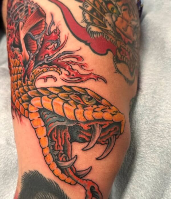 Golden-Cobra-Tattoo