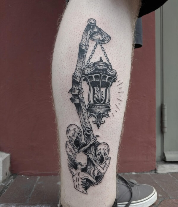 cool Lantern Bloodborne Tattoo