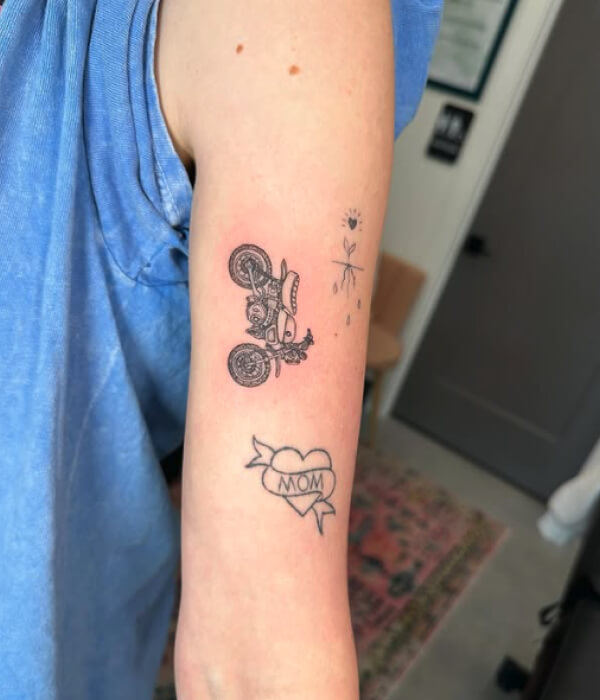 Minimalist-Motorcycle-Tattoo