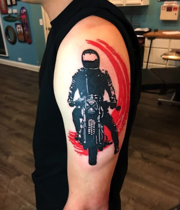 Shoulder-Motorbike-Tattoo