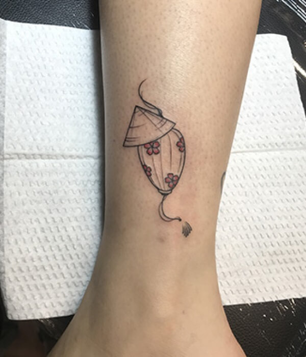 Vietnamese Inspiration Tattoo of Lantern