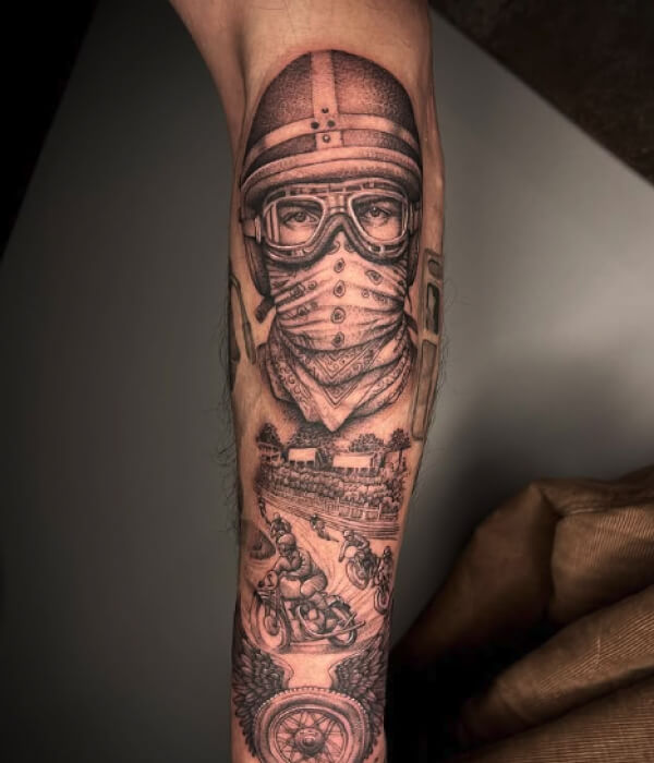 Vintage-Motorcycle-Racing-Tattoo