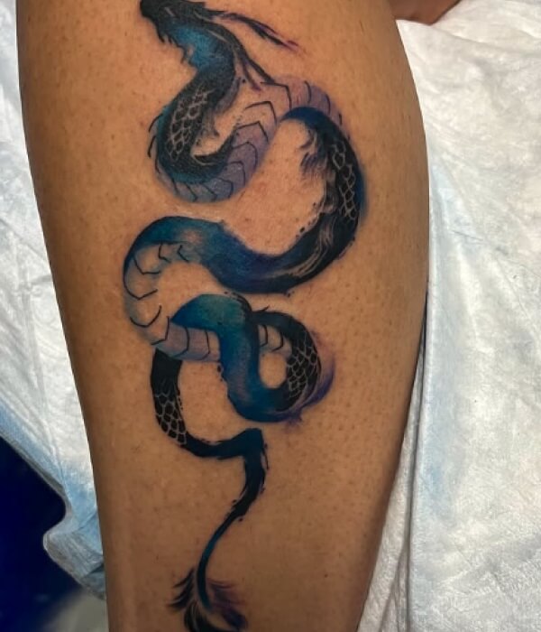 Watercolor-Cobra-Tattoo