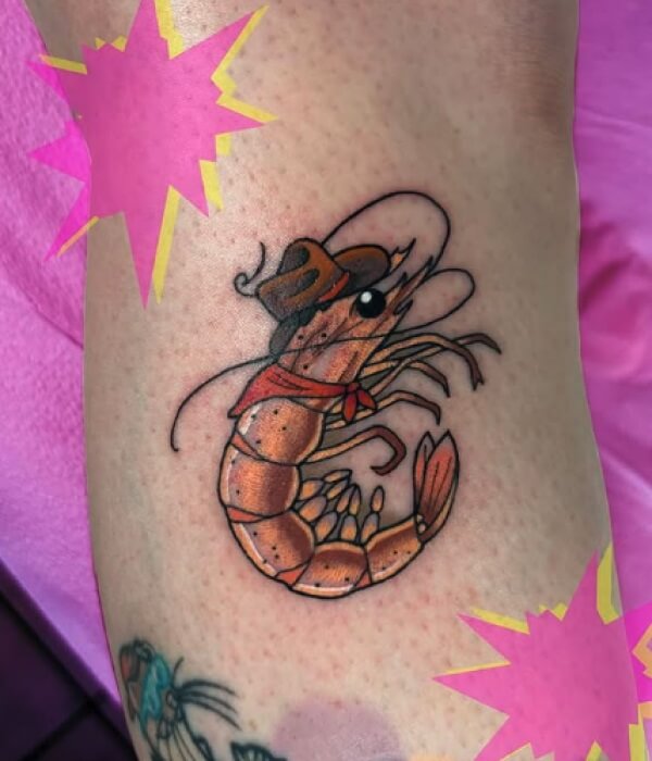 Cartoon-Shrimp-Tattoo