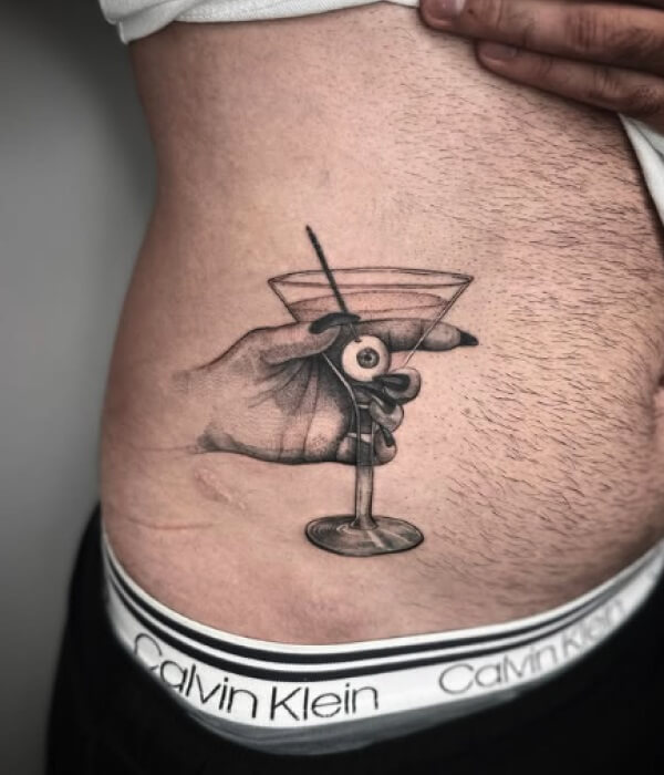 Fine-Line-Cocktail-Tattoo