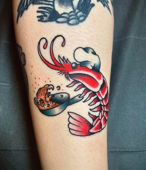 Traditional-Shrimp-Tattoo